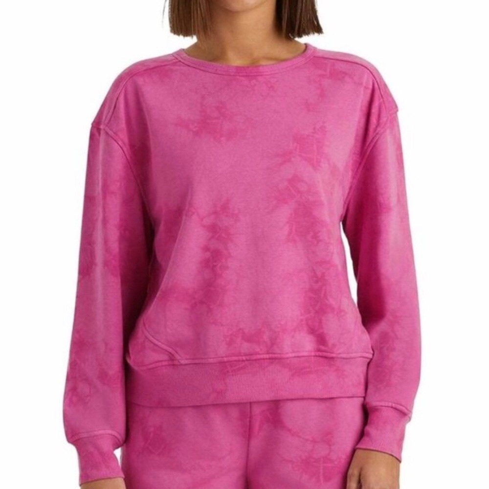 NWT tie dye Members mark soft sweatshirt - Picture 2 of 4